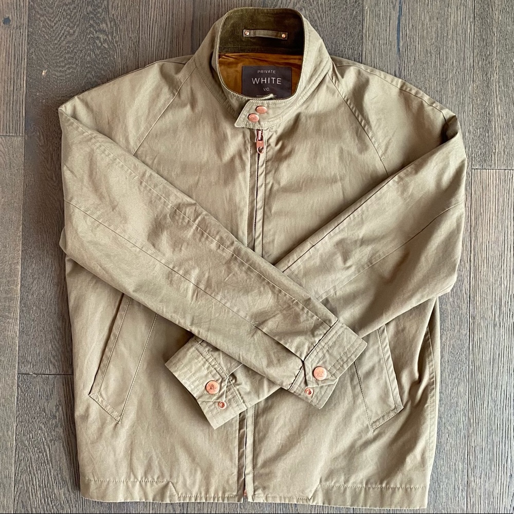 Private White Ventile Harrington Jacket